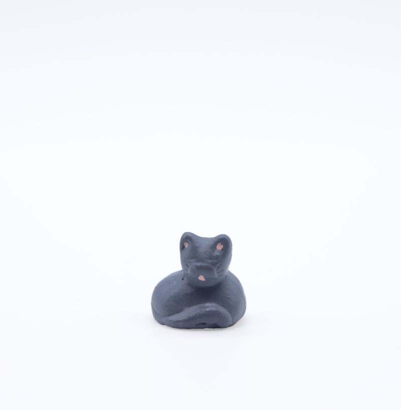 Chat gris face produit petits animaux