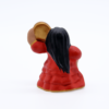 Gitane au tambourin dos produit santons