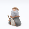Vieux Berger Gris Profil Gauche Produit Collection Santons Cristine Darc