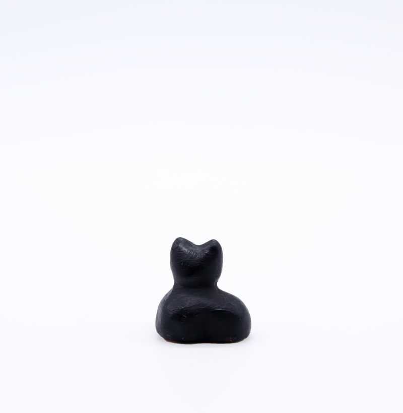 chat noir dos produit petits animaux