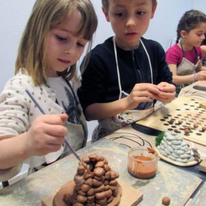 Ateliers paysages - Interventions dans les écoles - Santons Cristine Darc