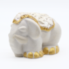 Elephant Blanc Tapis Trois Quart Produit Collection Blancher Et Or
