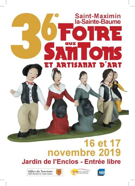 You are currently viewing « Salon des santonniers » à Saint Maximin la Sainte Baume (Var) – 2019