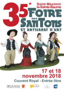 Lire la suite à propos de l’article « Salon des santonniers » à Saint Maximin la Sainte Baume (Var) – 2018