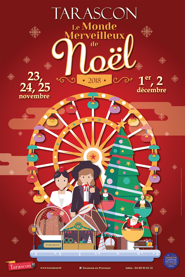 You are currently viewing « Marché de Noel » de Tarascon 2018