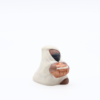 Roi noir profil produit creches miniatures blanches
