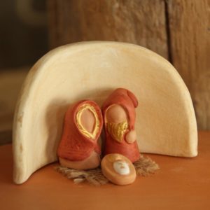 Crèches miniatures couleurs