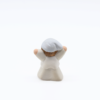 Ravi Blanc Dos Produit Nouveautés Creche Miniature