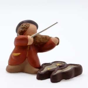 Violoniste et son étui