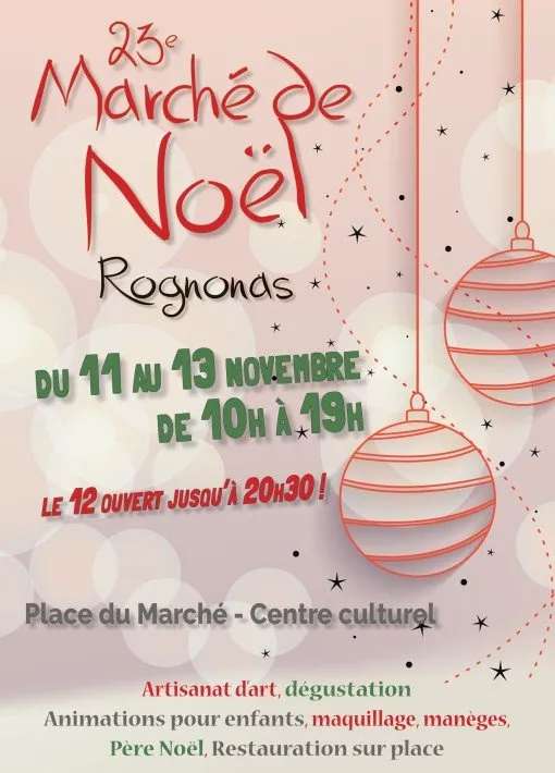 You are currently viewing Marché de noel de Rognonas 2022