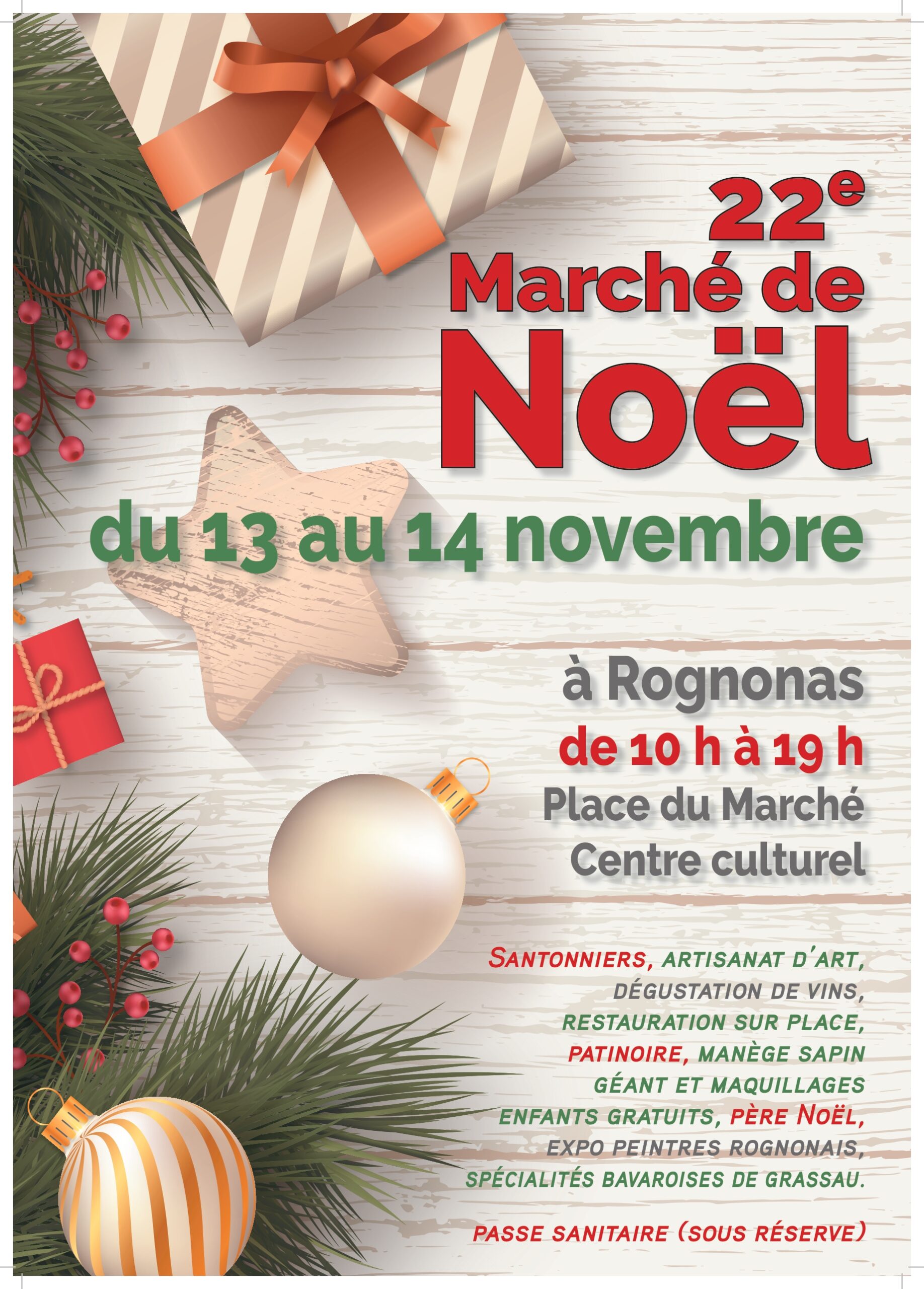 You are currently viewing Marché de noel de Rognonas 2021