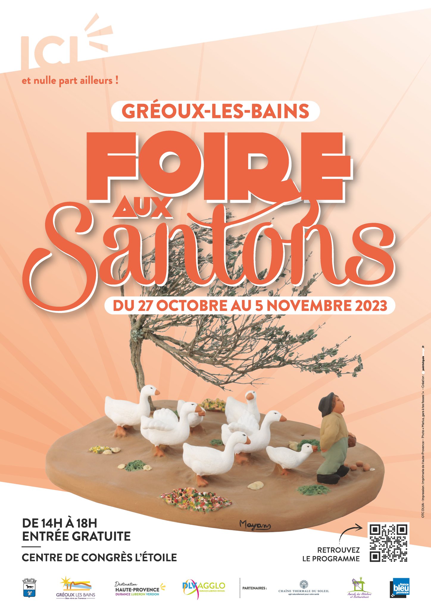 You are currently viewing Foire aux santons de Gréoux les bains 2023