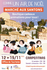 Lire la suite à propos de l’article Comme un Air de Noël – marché aux santons de Carpentras