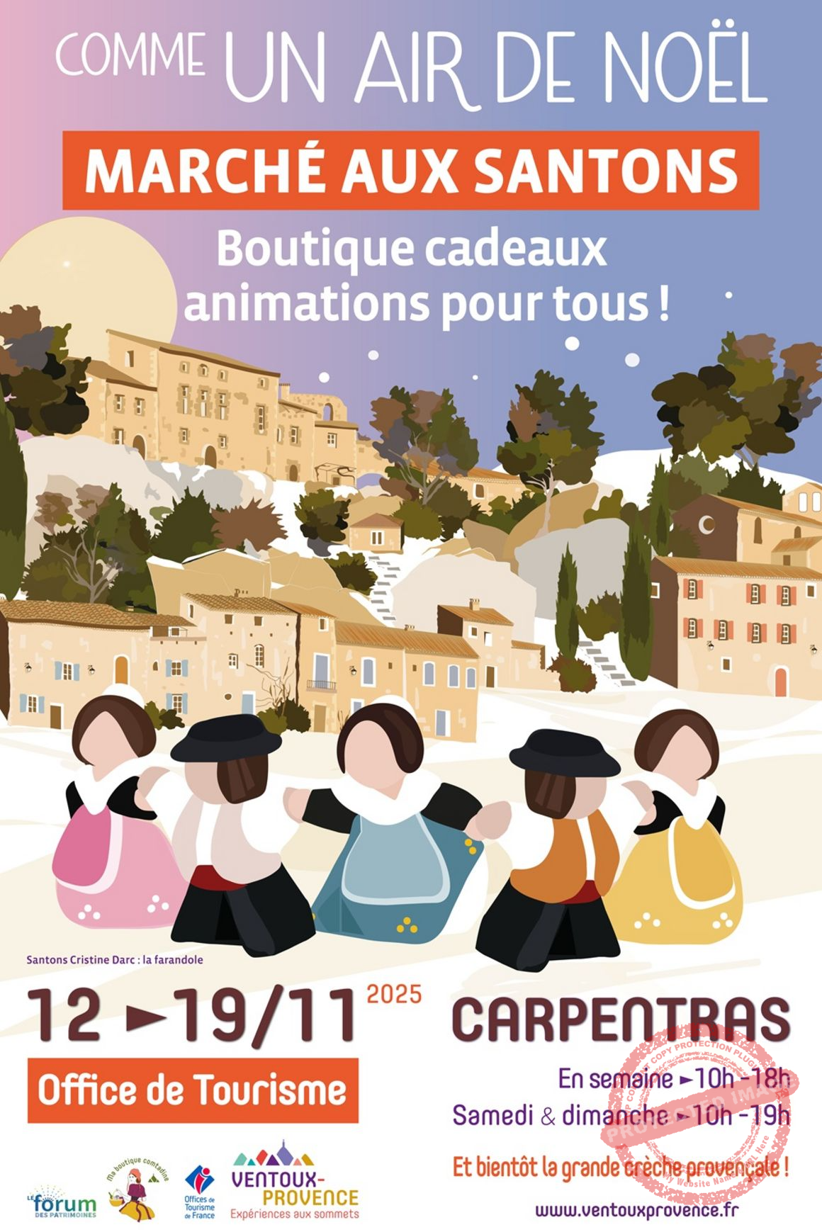 You are currently viewing Comme un Air de Noël – marché aux santons de Carpentras